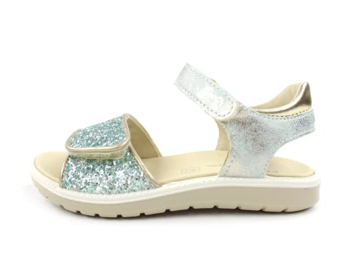 Primigi acqua argento glitter sandal Alanis